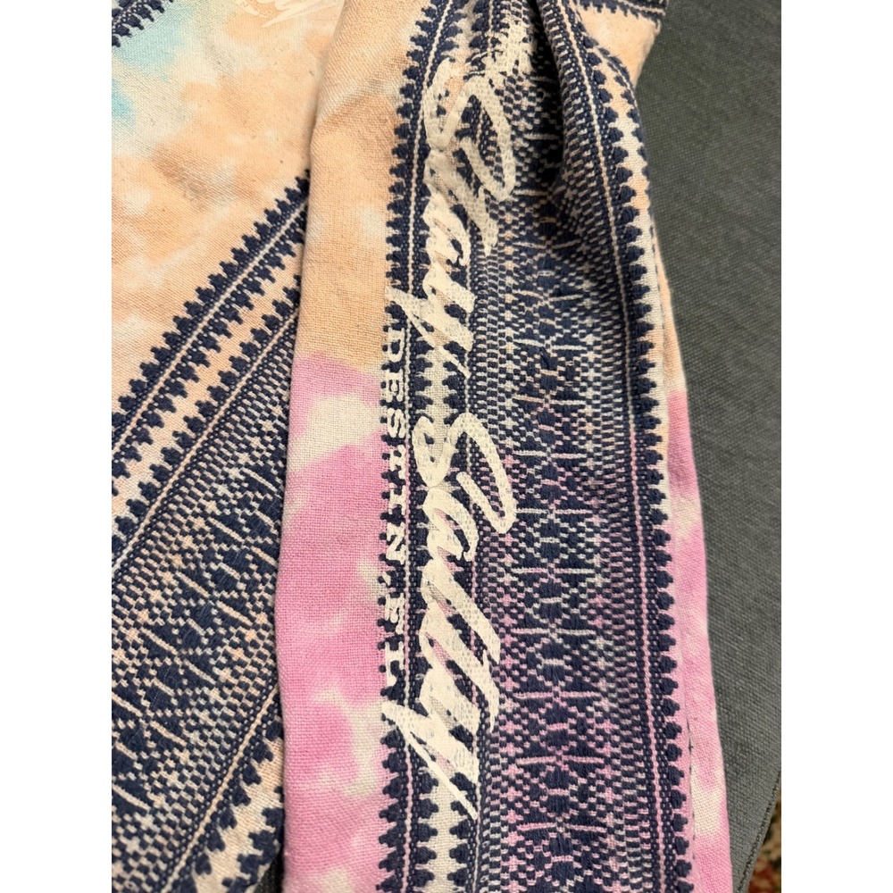 Beach By Exist Stay Salty Tie Dye Baja Hoodie XL Destin FL Drug Rug Pullover - Picture 4 of 6